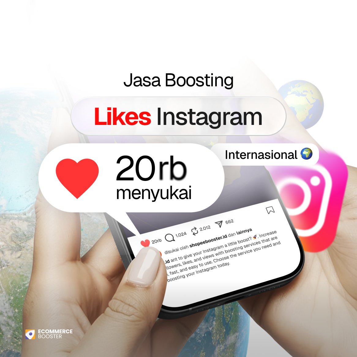 Likes Instagram - Internasional