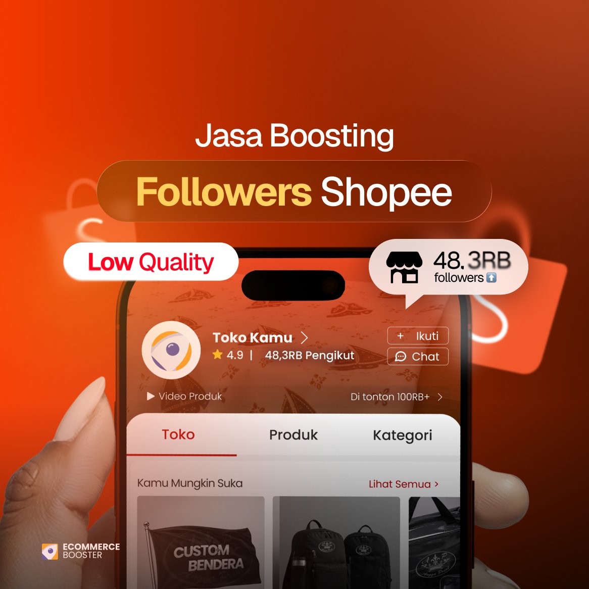 Shopee Followers  - Low Quality