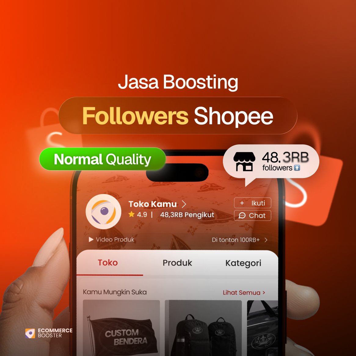 Shopee Followers - Normal Quality